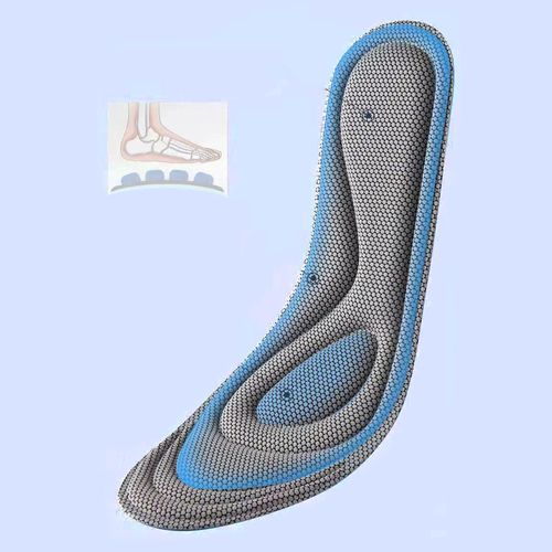 Shoe Inserts Cushioned Everyday Use Comfortable Gray 35 36