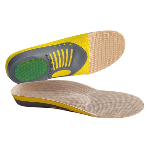 Unisex Orthopedic Flat Foot Sole Pad Orthotic Insoles Cushion Feet, Multicolor