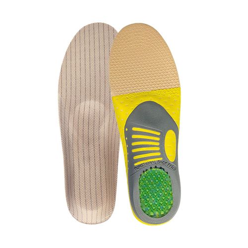 Unisex Orthopedic Flat Foot Sole Pad Orthotic Insoles Cushion Feet, Multicolor