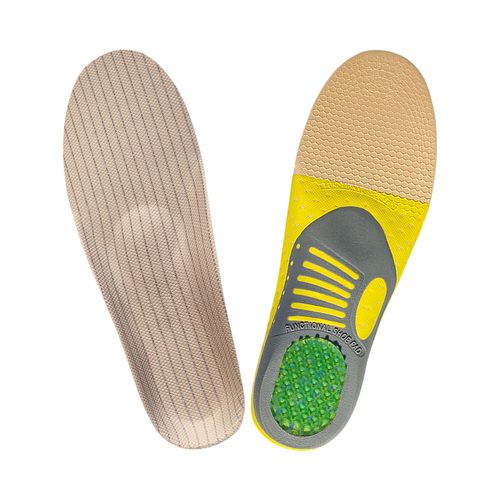 Unisex Orthopedic Flat Foot Sole Pad Orthotic Insoles Cushion Feet, Multicolor