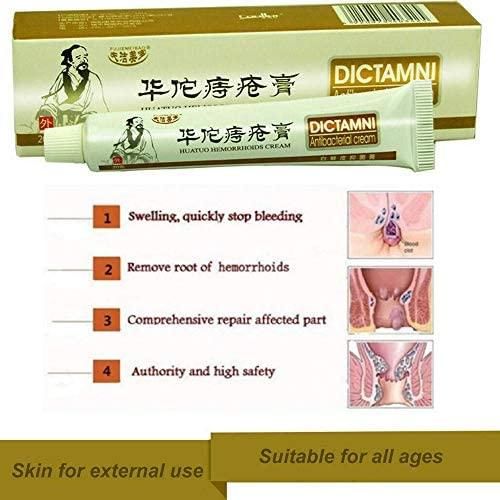 Dictamni Natural Powerful Herbal Chinses Hemorrhoid Piles Anti-bacterial Cream.