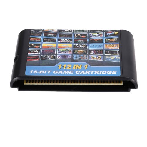 112 in 1 Game Cartridge 16 Bit Game Cartridge for Sega