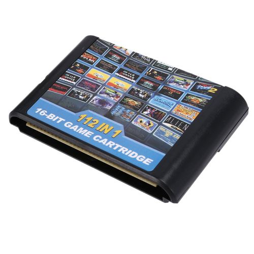 112 in 1 Game Cartridge 16 Bit Game Cartridge for Sega