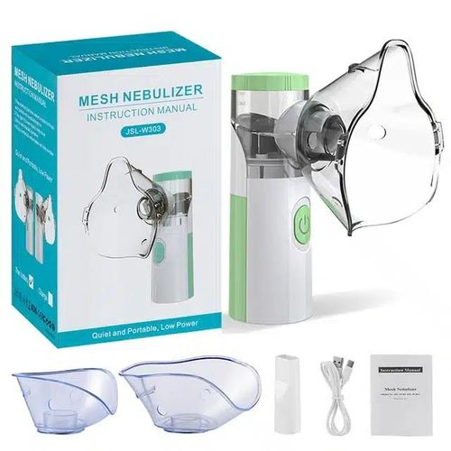 Mesh  Portable Nebulizer Machine For Adults And Kids With Mouthpiece For Travel And Home Usage
