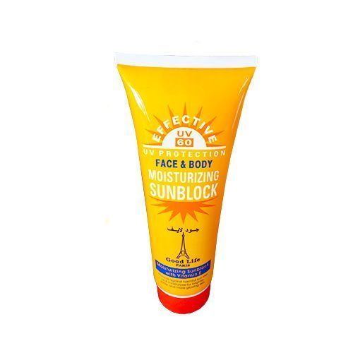 Good Life Paris Effective Sunblock Cream with Vitamin E (UV 60) - 170ml