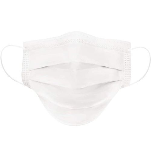 50 Pcs Of Disposable Face Masks - White