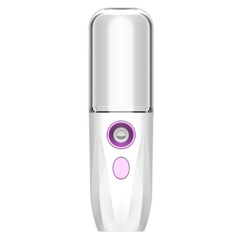 Nano Facial Mist Sprayer USB Rechargeable Mini Facial Steamer White