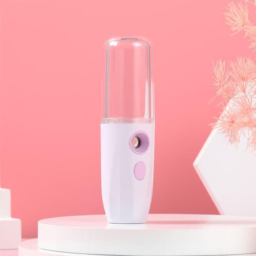 Nano Facial Mist Sprayer USB Rechargeable Mini Facial Steamer White