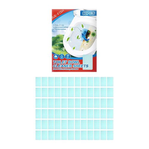 60Pcs Toilet Bowl Cleaner Durable Remove Stains Space