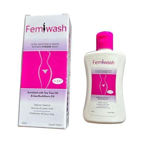Femiwash 20mls_White