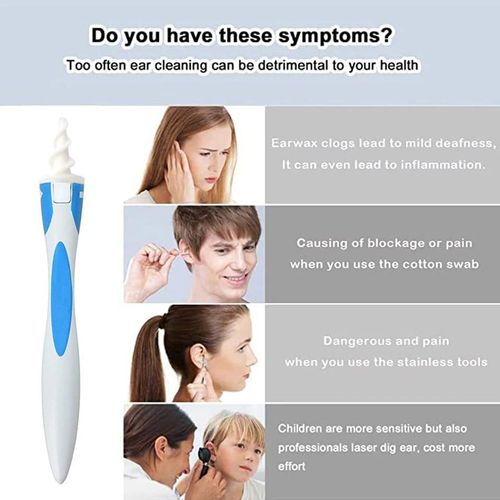Ear Cleaner Wax Cleaner Spiral Soft Swab k Tool Set