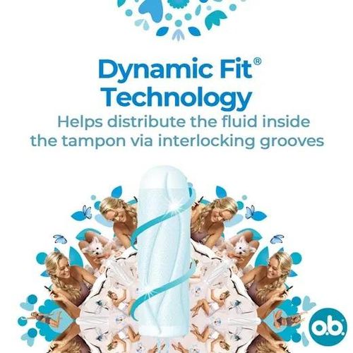 o.b. Extra Protect Ultimate Leakage Protection – Super, 16 Tampons