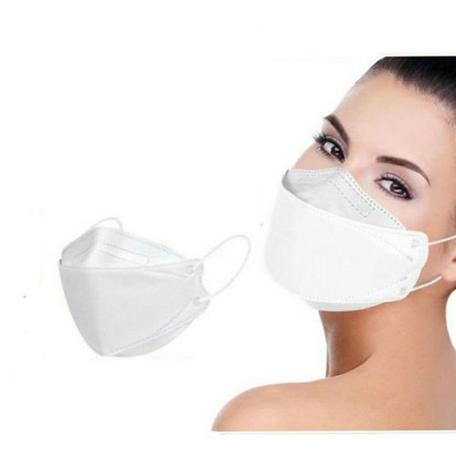 10pcs 4 Layer Disposable Face Mouth Masks - White