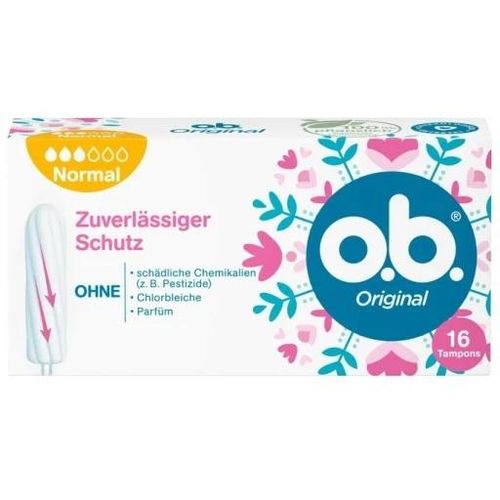 o.b. Original Normal Flow, 16 Tampons