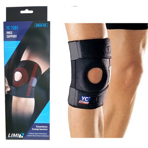 Knee Support Adjustable - Black