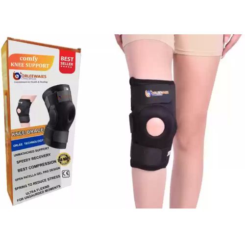 Knee Support Adjustable - Black