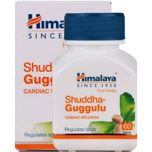 Herbal Himalaya Shuddha Guggulu - Vessel Declogant & Relaxant With Arjuna