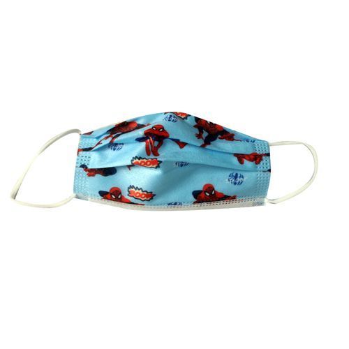 10pcs High quality  3 Ply Disposable Cartoon Printed Kids Facemasks - Color May Vary