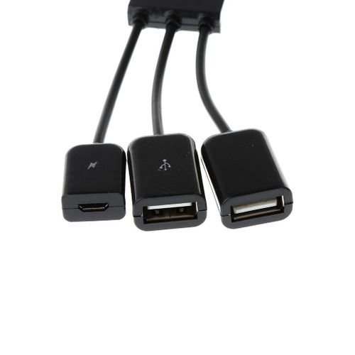 Micro USB OTG Hub Host Extension Adapter Cable for Android