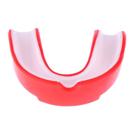 EVA Mouth Guard Mouthguard Gum Shield Boxing MMA Teeth Protection Red