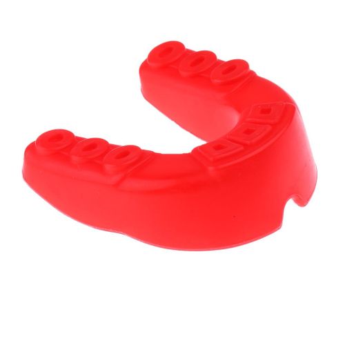 EVA Mouth Guard Mouthguard Gum Shield Boxing MMA Teeth Protection Red