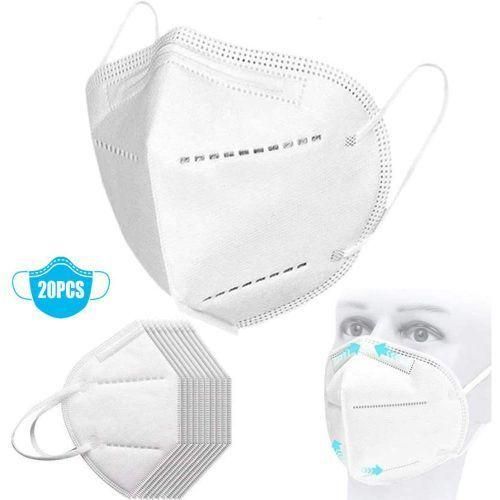 Mask 20Pcs Kn95 Masks Dustproof - White
