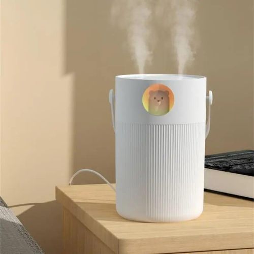 Mini Mute Multifunctional Humidifier Large Capacity Office Suitable For Dual Spray Portable USB Humidifier Household Bedroom- Multicolor
