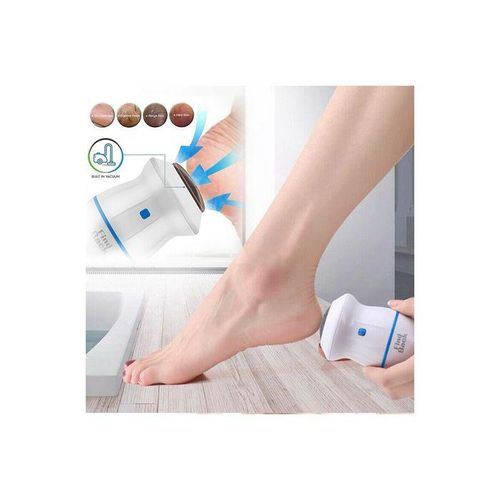 Callus Remover With Built in Vacuum New Foot Grinder - White