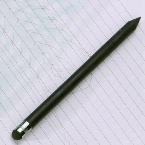 Capacitive Pencil Pen Stylus Press Screen Stick for iPhone iPad Tablet Phone PC - Black