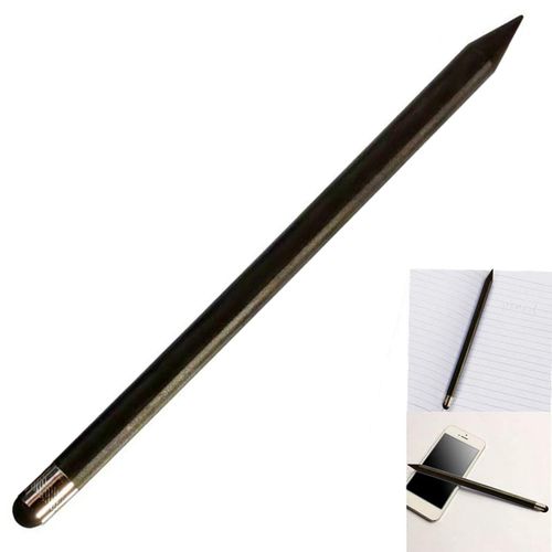 Capacitive Pencil Pen Stylus Press Screen Stick for iPhone iPad Tablet Phone PC - Black