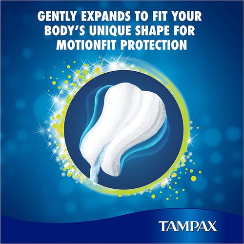 Tampax Pearl Compak Tampons Super, Medium, 18 Count
