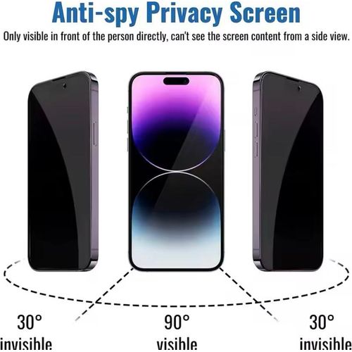 iPhone 13 Pro Max Tempered Glass Privacy Screen Protector