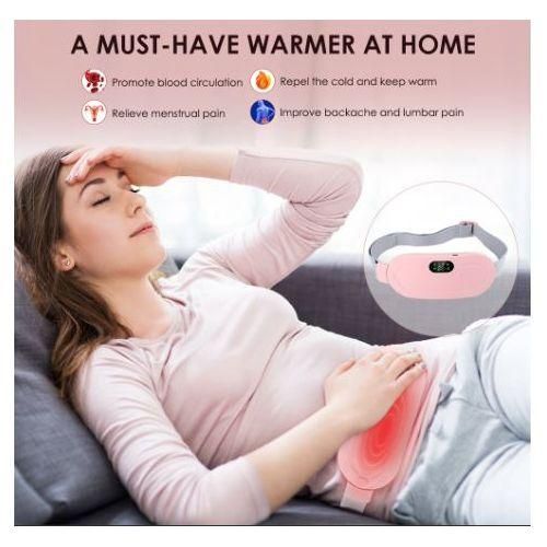 INTICUP MENSTRUAL CUP Women Heating Pad Rapid Waste Pain Relief Menstrual Cramps