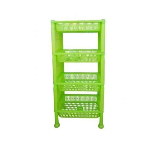 Purely Strong Original Classic Rectangular Trolley With Side Walls - Green