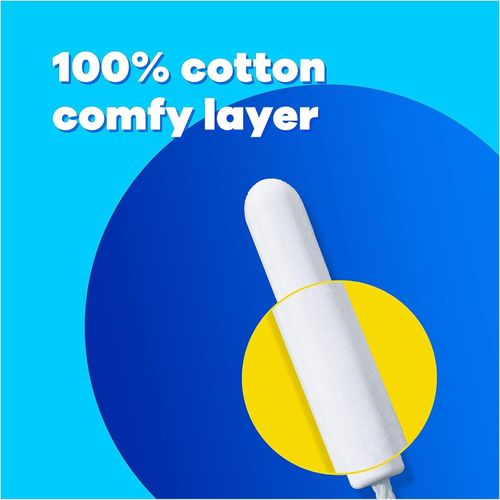 Tampax Regular Tampons With Cardboard Applicator, Pack Of 20