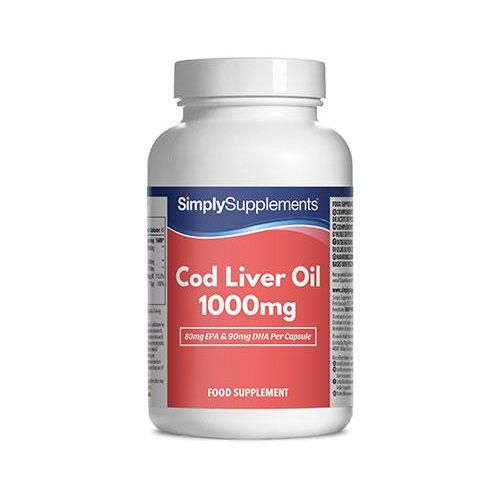 Cod Liver Oil Capsules 1,000mg