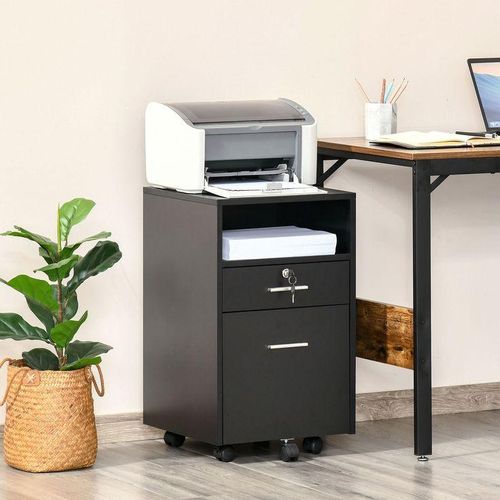 Durable Moving Drawer,2 Lockers Wooden Storage Drawer -Multicolor