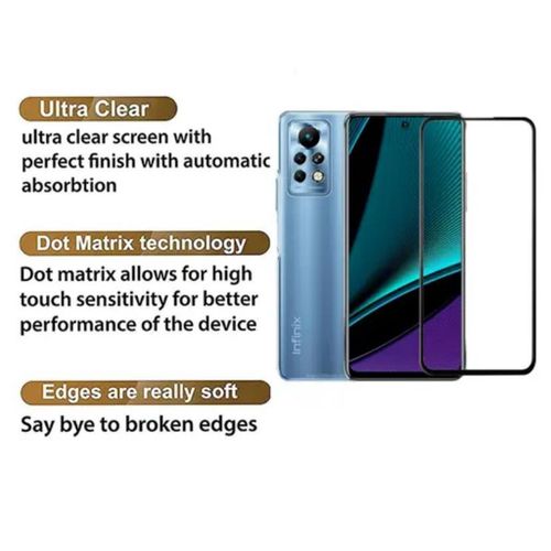 Infinix Note 11 Pro Tempered Glass Crystal Clear Screen Protector for Screen Guard