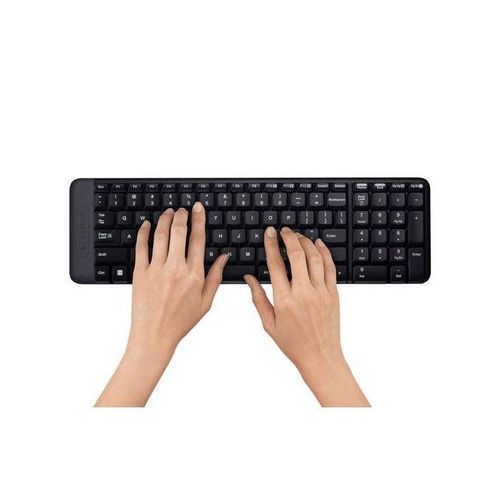 Logitech Mk220 Wireless Keyboard And Mouse Combo Black