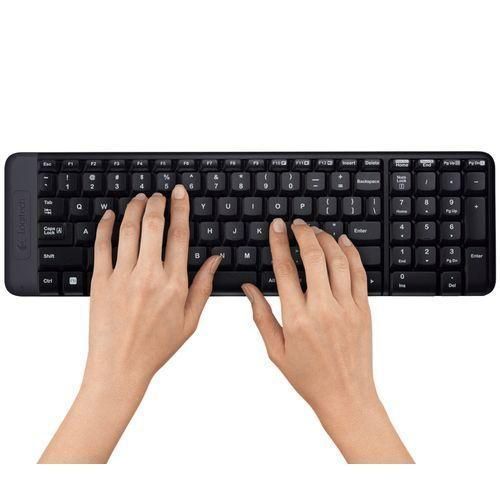 Logitech Mk220 Wireless Keyboard And Mouse Combo Black