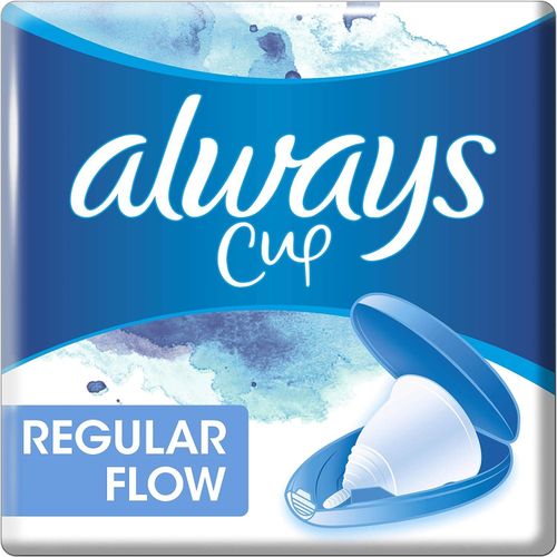 Always Menstrual Cup For Regular Flow, With Case, Developed With Gynaecologist, 1 Cup