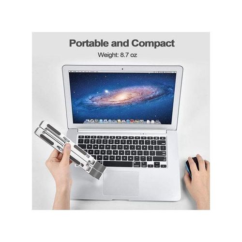 Portable Laptop Stand, Laptop Holder For Desk, Aluminum Adjustable Laptop Stand For IPad, MacBook Pro,Tablets And Laptops, Such As Lenovo ThinkPad, Dell Inspiron Suitable For 14