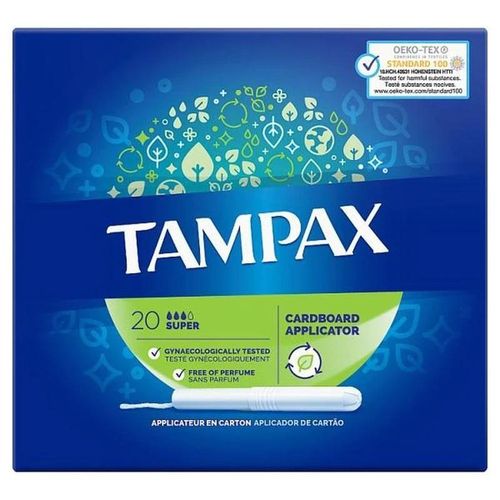 Tampax Super Tampons with Applicator 20 Pack