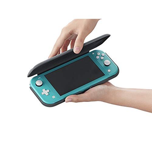 Nitendo Switch Lite Flip Cover & Screen Protector - Nintendo Switch Black