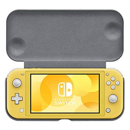 Nitendo Switch Lite Flip Cover & Screen Protector - Nintendo Switch Black