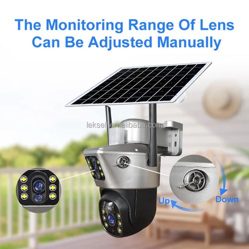 Solar-Powered 4G/WiFi Solar Powered Net Camera 4G/ Wifi Camera- Outdoor Security Surveillance