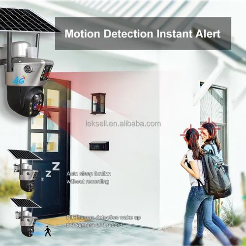 Solar-Powered 4G/WiFi Solar Powered Net Camera 4G/ Wifi Camera- Outdoor Security Surveillance