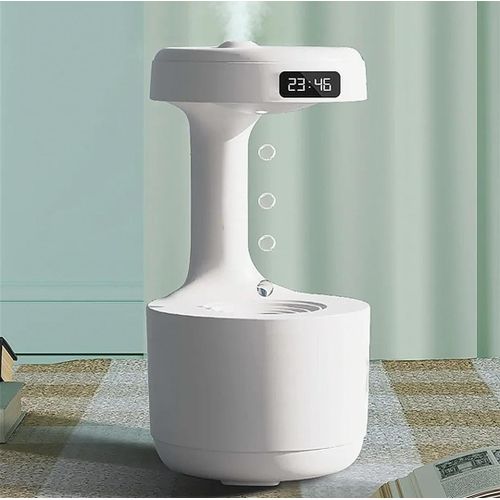 Ultrasonic Quiet Humidifier With Clock - Multi