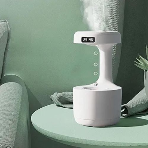 Ultrasonic Quiet Humidifier With Clock - Multi