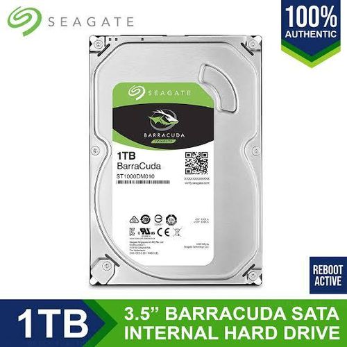 Desktop 1TB (1Terabyte) 3.5"Hard Disk Drive 1TB Hard Drive SATA3 ( 6.0GB/s) 64MB Cache, IDEAL for PC/Mac/CCTV/NAS/DVR/Raid and SATA Applications-Silver